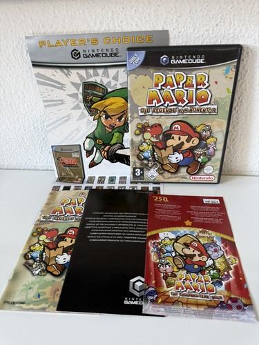 Nintendo gamecube paper mario - nintendo,