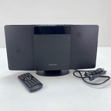 Kenwood LCA-10 Compact HiFi Stereoanlage CD Player Bluetooth FM Radio Schwarz