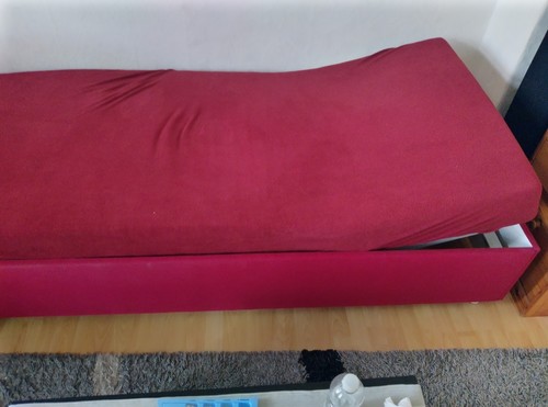 Schlafsofa sitzer armlos - schlafsofa,