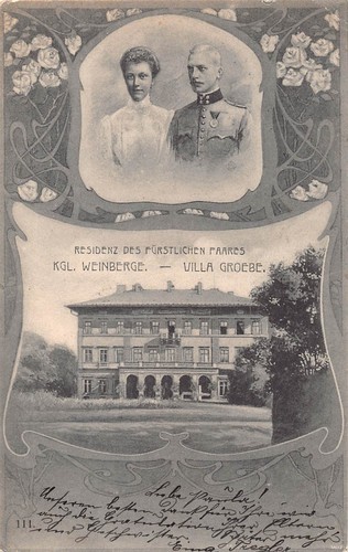 Postkarte königshaus residenz - postkarte,