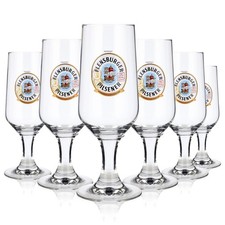 6x Flensburger Pokalglas