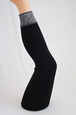 ♥Schlankstütz EXCLUSIV Push-Up Leggings Gr. L 42/44 schwarz*Silber Zebra* SK3♥
