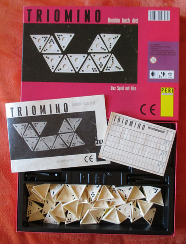 Peri triomino domino hoch - domino,