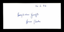 Hans Korte Original Signiert #