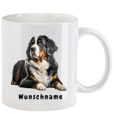 Tasse mit Berner Sennenhund -