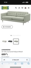 3er landskrona sofa - 3er, ikea