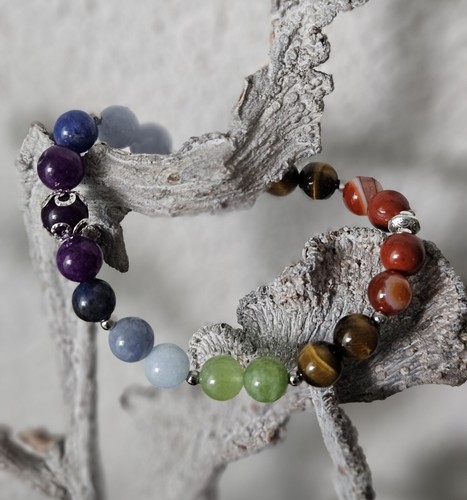 Edelstein armband chakren - edelstein,