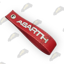 Abarth rot/schwarze Nähte