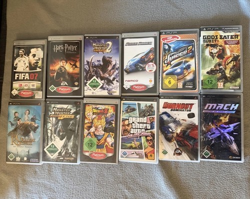Sony psp spielepaket konvolut - psp,