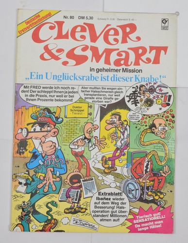 Clever smart 80 comic - &,
