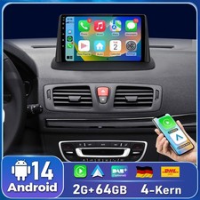 8-Kern SWC DAB für Renault Megane III 2008-14 Autoradio 6+128G Android14 Carplay