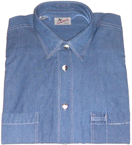 Camargue herren jeans hemd - herren, jeans-hemd