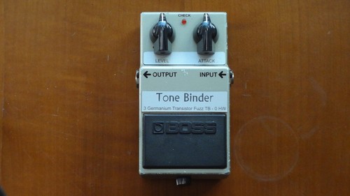 Fuzz effect pedal tone bender - tone,