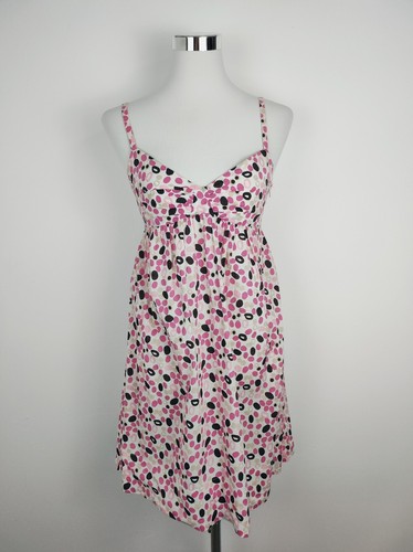 Zara kleid punkten weiß rosa - kleid,