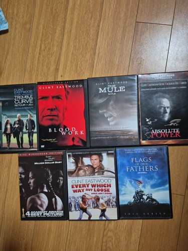 Clint eastwood dvd - eastwood, lot