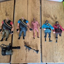5 Team Fortress 2 NECA Action Figuren Konvolut Heavy Soldier Valve