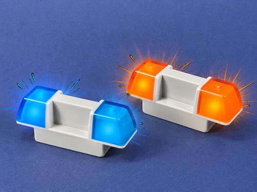 Lego blaulicht polizei - blaulicht,