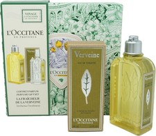 L'Occitane Verbene Set Geschenkset 100ml-250ml Duschgel Parfüm Damen Duft  - Neu