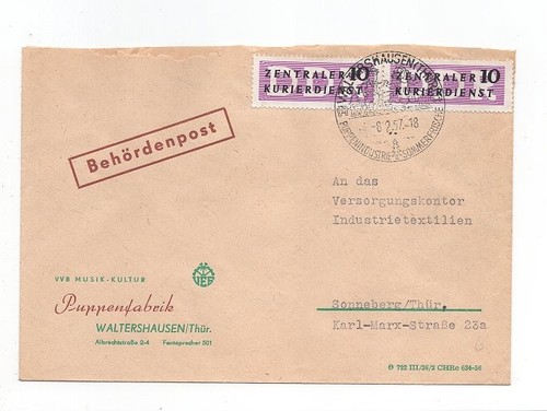 Ddr dienst zkd brief - ddr, mef