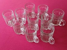 10x Henkel Bierglas 0,25l DDR