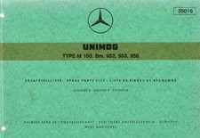 Unimog M 180 (1971) Ersatzteilliste Ausgabe B