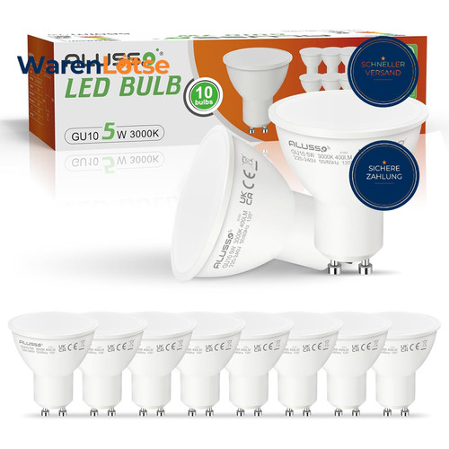 Led lampe gu10 - lampe, 5w