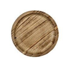  Echtholz Tablett/Teller Natur