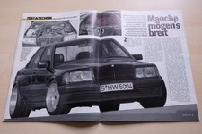 Rallye Racing 23/1989 Mercedes 190 E 3.0 W201 von MAE mit 188PS im TEST auf 3 Se