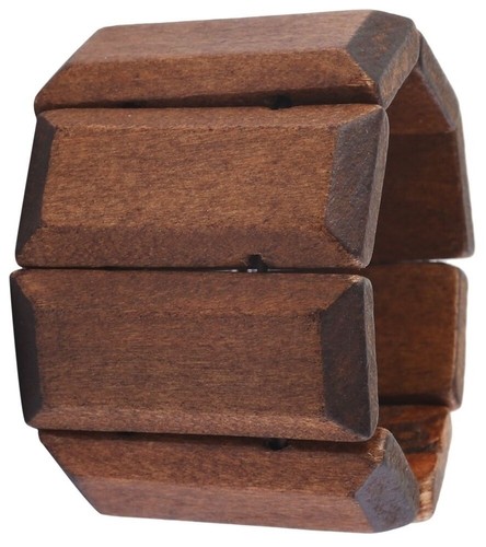 Armreif armband holz - armband, hell