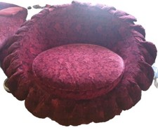 Bretz Sessel, Pool, Rose, Rot, Blume