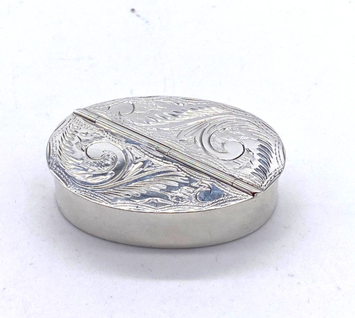 Tolle pillendose echt 925er - echt,