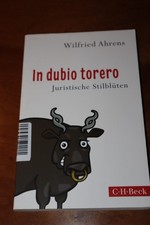 In dubio torero von Wilfried