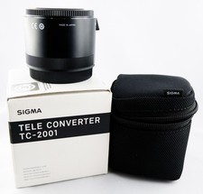 SIGMA Tele Converter 2x TC-2001 Canon EF mit Tasche, 1 Jahr Gewährleistung!