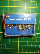 Druckknöpfe aus Metall ungenutzt