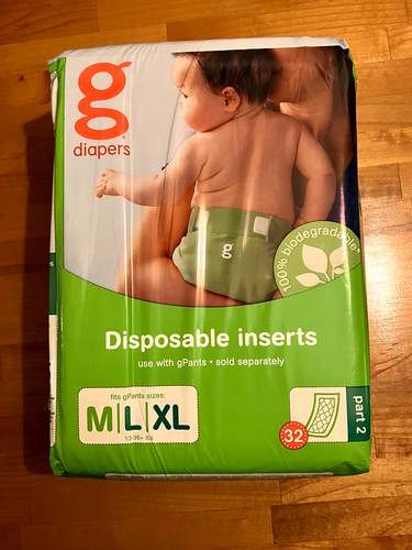 Gdiapers disposable inserts - disposable,