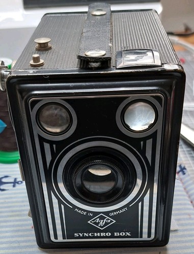 Boxkamera agfa synchro box 600 - boxkamera,