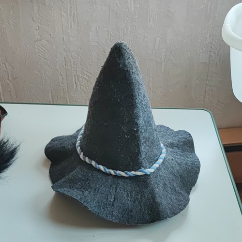 Seppelhut spitz grau - seppelhut,
