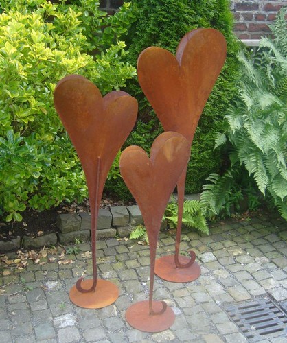 Herz aus metall in - cm,