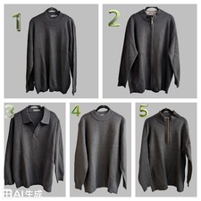Zegna Herrenpullover 30% Seide