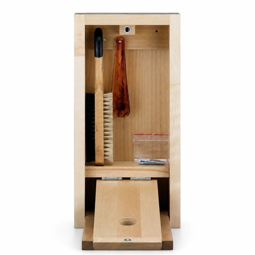 Schuhputzkasten aus holz - aus, mit