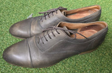 H By Hudson Herren  Leder Halbsche Schuhe Business Schnürschuhe Gr. 45