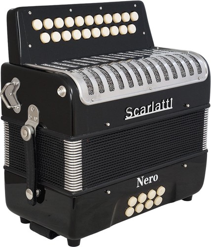 Scarlatti nero 2 reihiges - nero, 2-reihiges