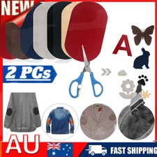 Wildleder zum Aufbügeln Oval