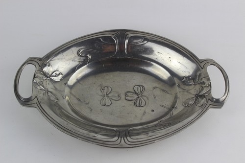 Kayserzinn jugendstil schale - kayserzinn,