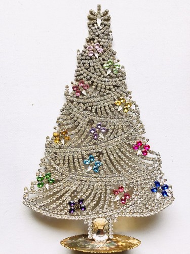 Strass weihnachtsbaumständer - strass,