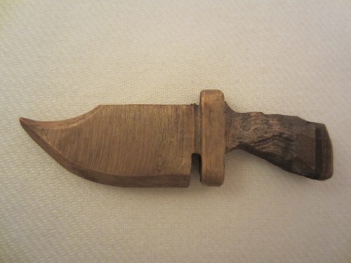 Hellgnome messing bowie knife - hellgnome,