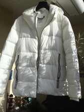 Soccx Winterjacke Damen weiß Größe 40 (L) Damen Jacke weiß