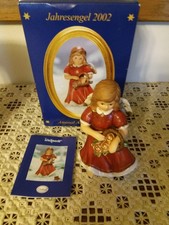 Goebel Weihnacht - Jahresengel 2002, limitierte Auflage mit OVP und Zertifikat