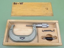 Bügelmessschraube 50-75mm 0,01 HM Außen Mikrometer Micrometer Bügel Messschraube