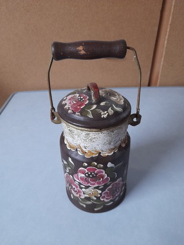 Milchkanne vintage mit - ,